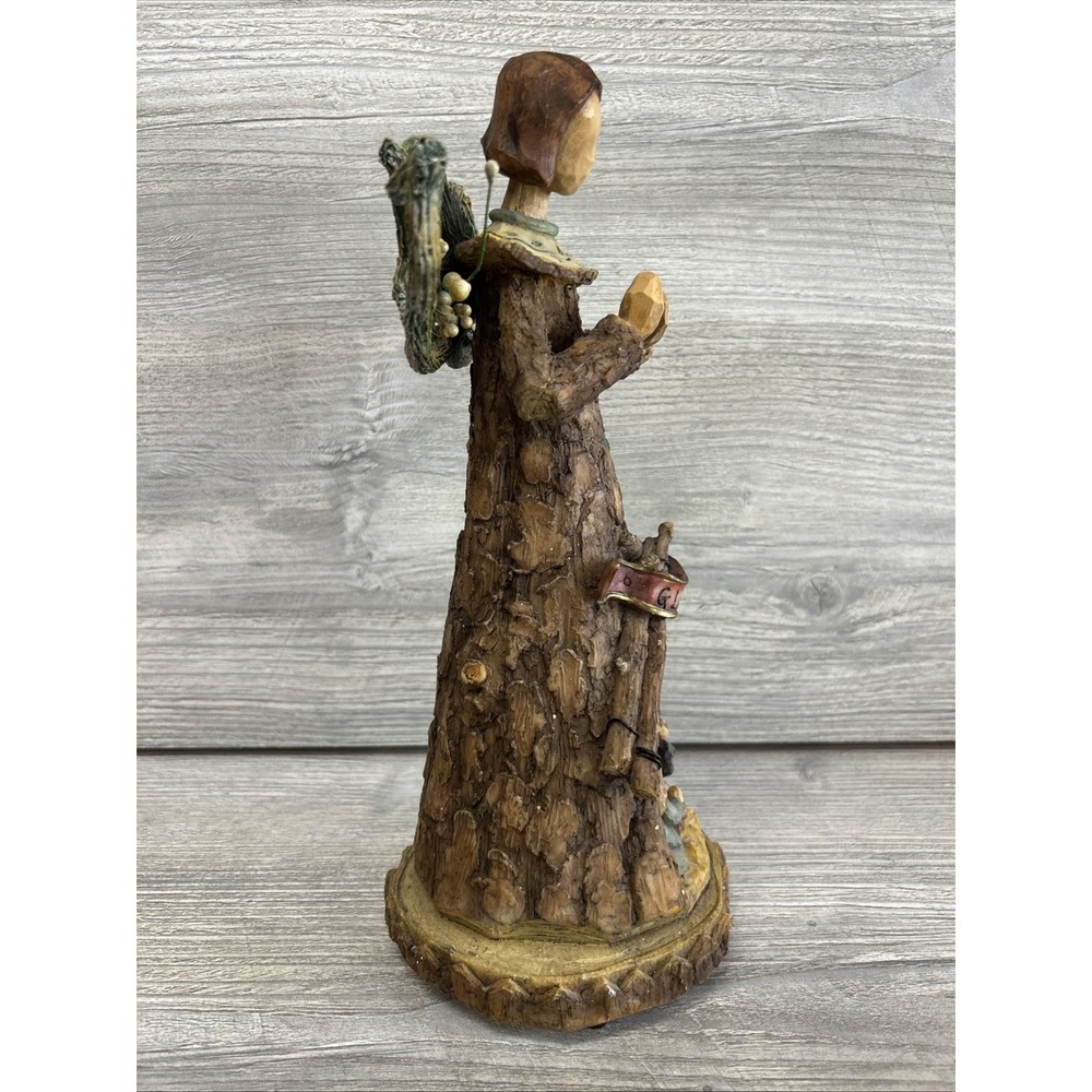 Angel with Music‎ Box plays "Silent Night" Roman Giftware A4 - Picture 4 of 9